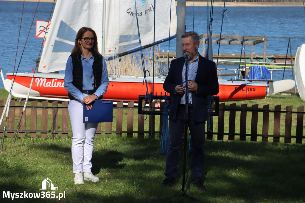 Fotorelacja: Uroczyste podniesienie Bandery PZŻ - otwarcie sezonu żeglarskiego 2026 w Poraju