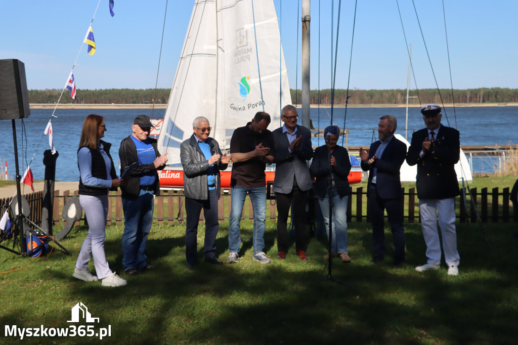 Fotorelacja: Uroczyste podniesienie Bandery PZŻ - otwarcie sezonu żeglarskiego 2026 w Poraju