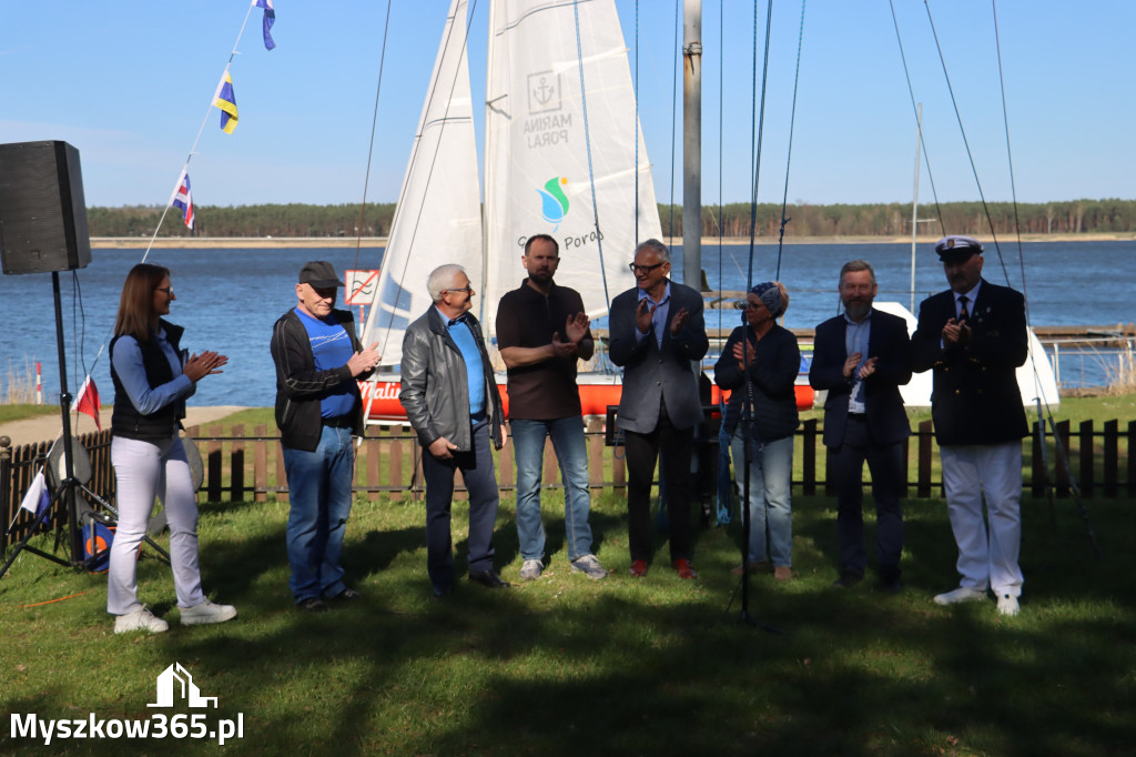 Fotorelacja: Uroczyste podniesienie Bandery PZŻ - otwarcie sezonu żeglarskiego 2026 w Poraju