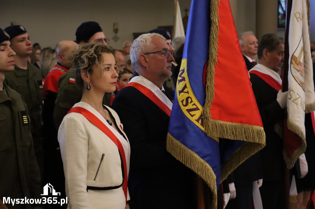 Fotorelacja: Święto Konstytucji 3 Maja w Myszkowie