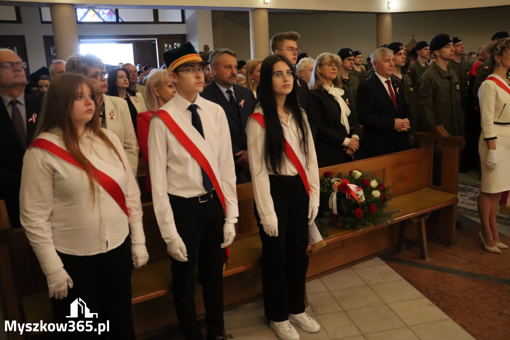 Fotorelacja: Święto Konstytucji 3 Maja w Myszkowie