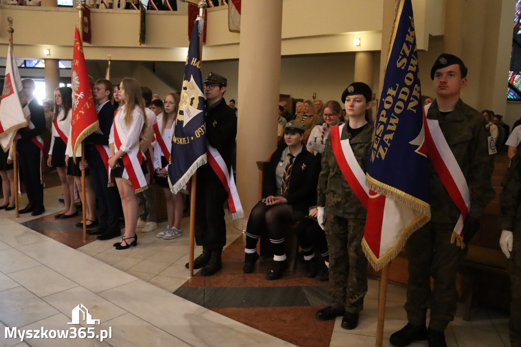 Fotorelacja: Święto Konstytucji 3 Maja w Myszkowie