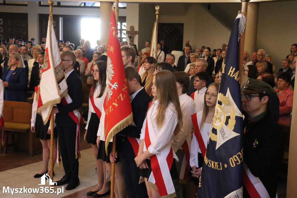 Fotorelacja: Święto Konstytucji 3 Maja w Myszkowie