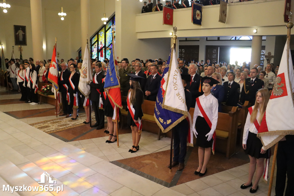 Fotorelacja: Święto Konstytucji 3 Maja w Myszkowie