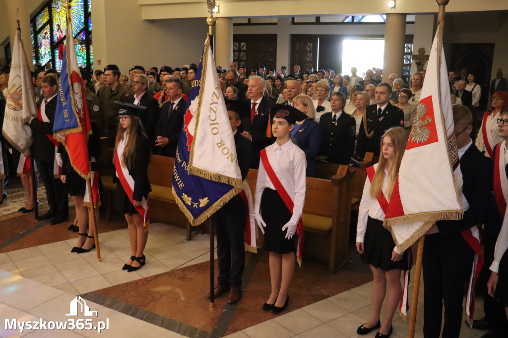 Fotorelacja: Święto Konstytucji 3 Maja w Myszkowie