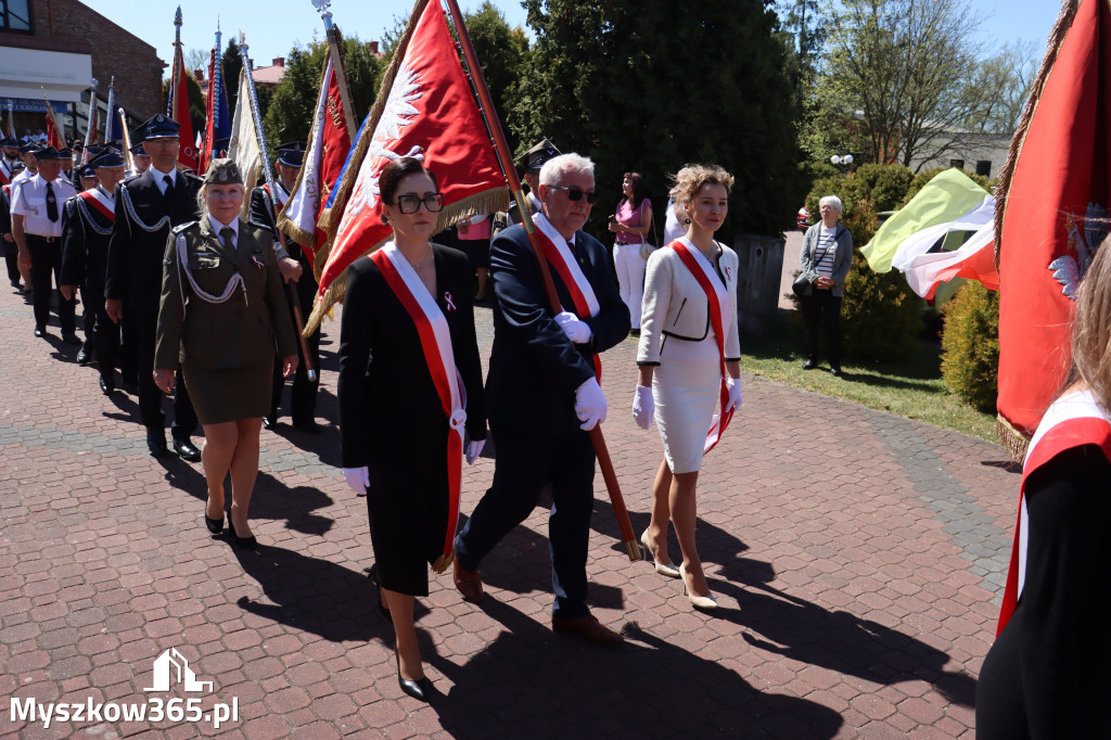 Fotorelacja: Święto Konstytucji 3 Maja w Myszkowie