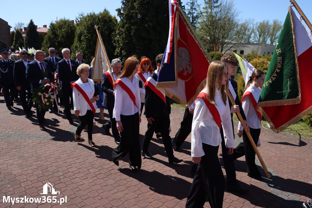 Fotorelacja: Święto Konstytucji 3 Maja w Myszkowie