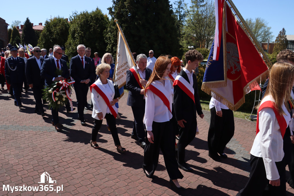 Fotorelacja: Święto Konstytucji 3 Maja w Myszkowie