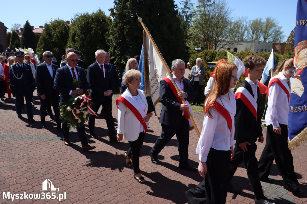 Fotorelacja: Święto Konstytucji 3 Maja w Myszkowie