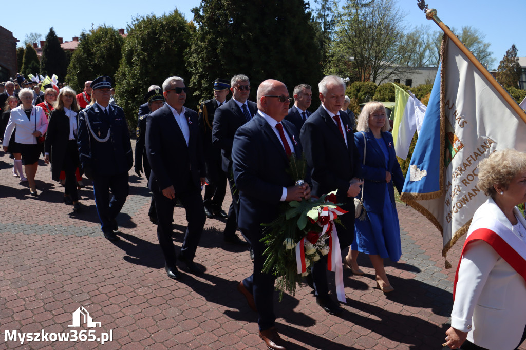 Fotorelacja: Święto Konstytucji 3 Maja w Myszkowie