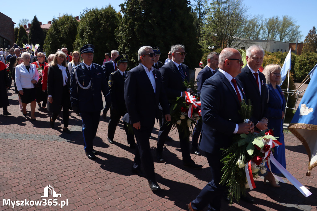 Fotorelacja: Święto Konstytucji 3 Maja w Myszkowie