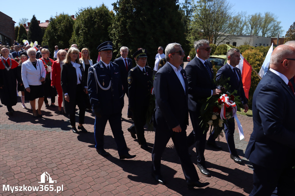 Fotorelacja: Święto Konstytucji 3 Maja w Myszkowie