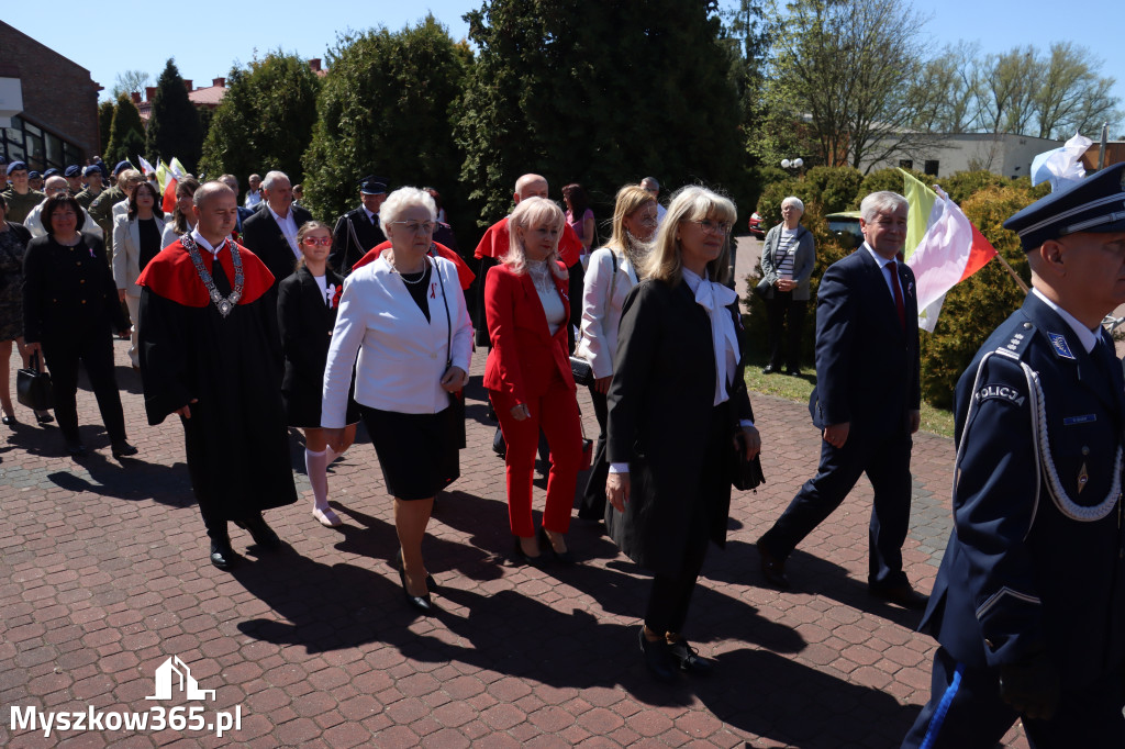 Fotorelacja: Święto Konstytucji 3 Maja w Myszkowie