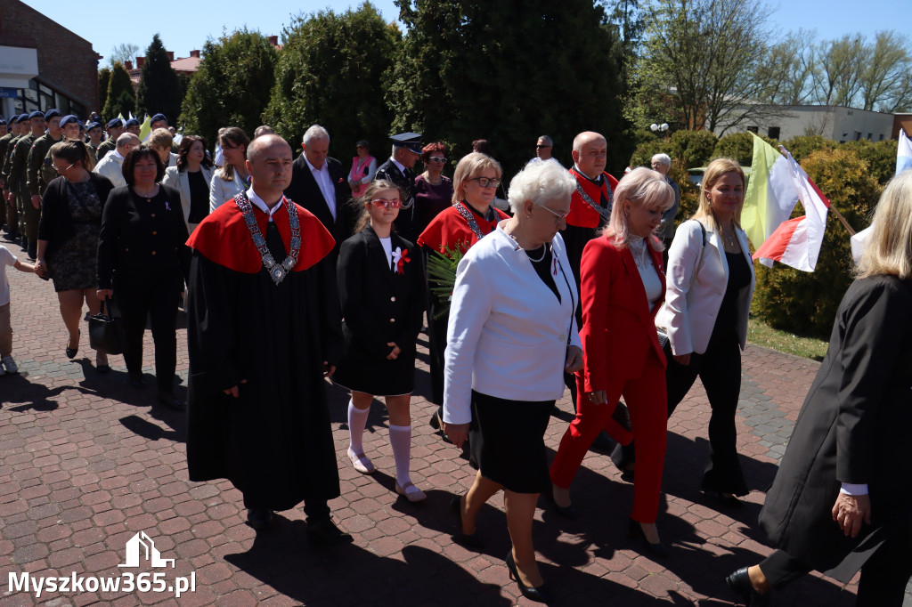 Fotorelacja: Święto Konstytucji 3 Maja w Myszkowie