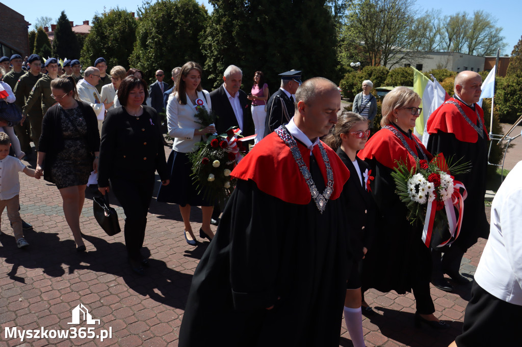 Fotorelacja: Święto Konstytucji 3 Maja w Myszkowie