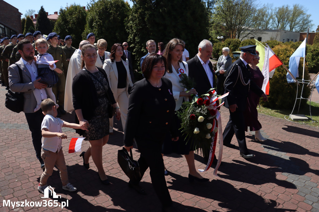 Fotorelacja: Święto Konstytucji 3 Maja w Myszkowie