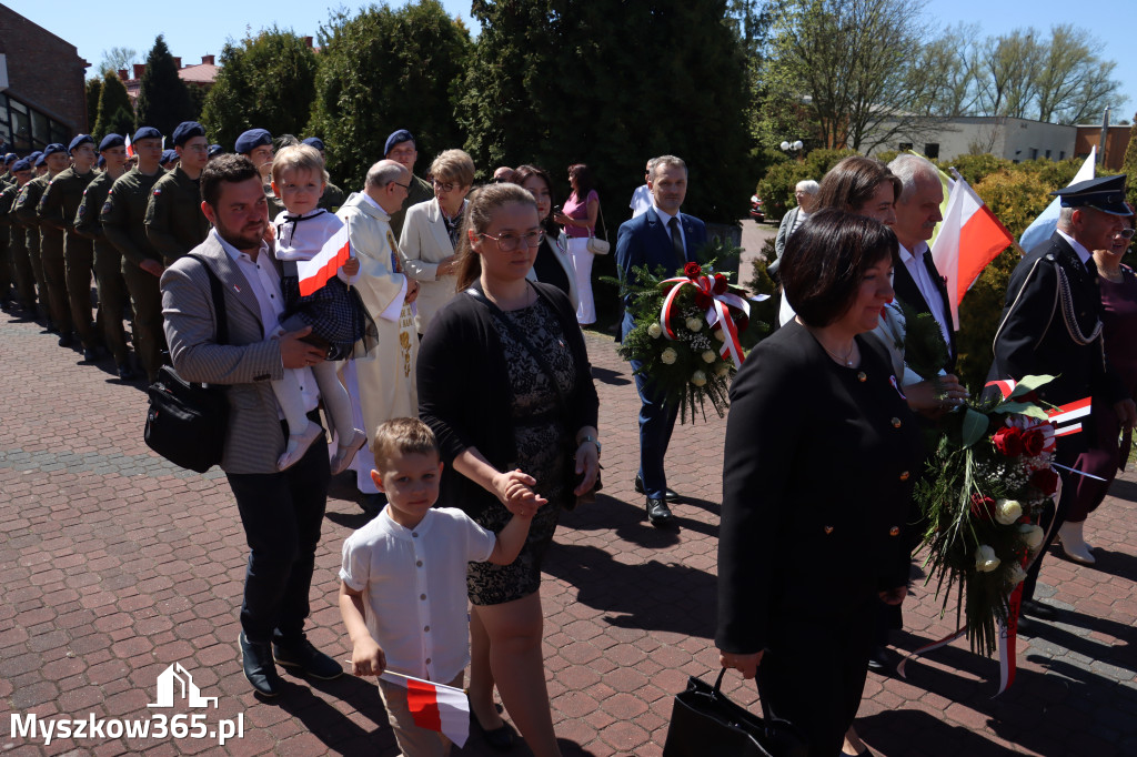 Fotorelacja: Święto Konstytucji 3 Maja w Myszkowie