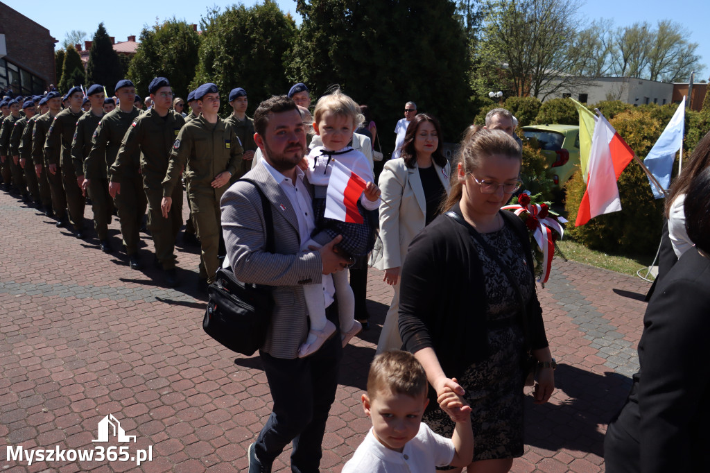 Fotorelacja: Święto Konstytucji 3 Maja w Myszkowie
