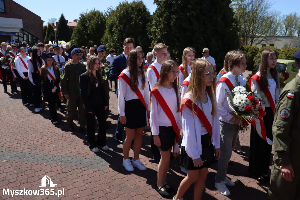 Fotorelacja: Święto Konstytucji 3 Maja w Myszkowie
