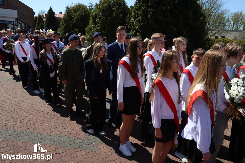 Fotorelacja: Święto Konstytucji 3 Maja w Myszkowie
