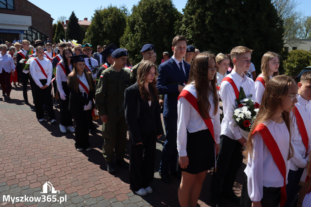 Fotorelacja: Święto Konstytucji 3 Maja w Myszkowie