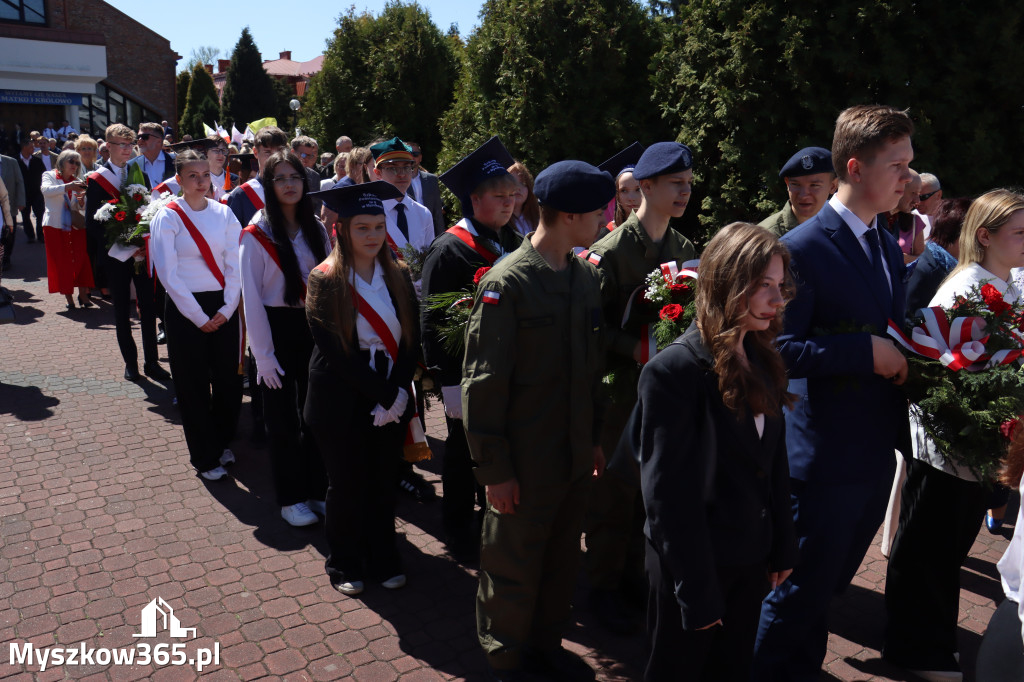 Fotorelacja: Święto Konstytucji 3 Maja w Myszkowie