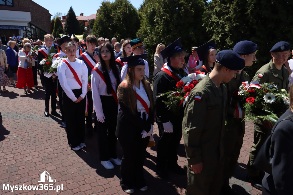 Fotorelacja: Święto Konstytucji 3 Maja w Myszkowie