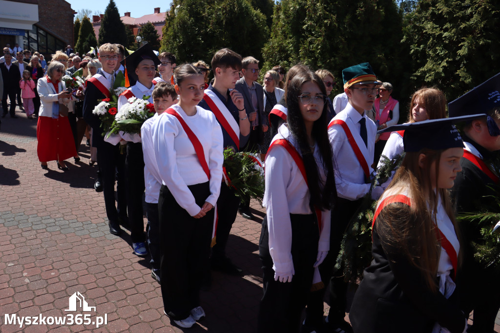 Fotorelacja: Święto Konstytucji 3 Maja w Myszkowie