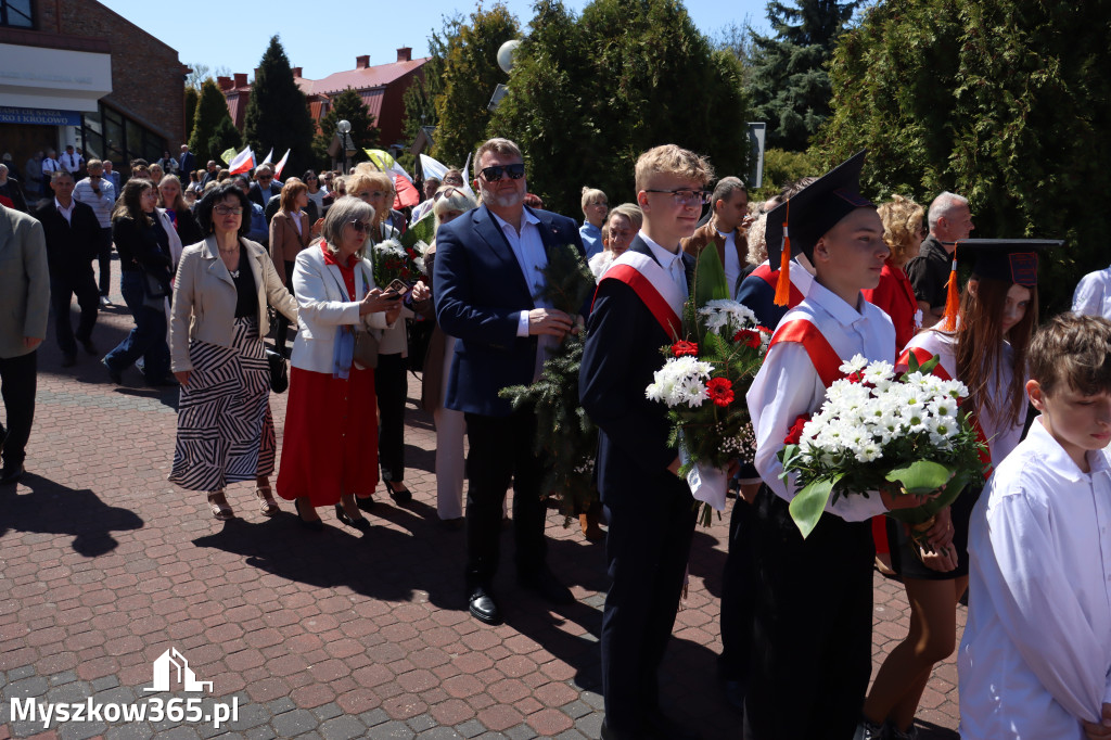 Fotorelacja: Święto Konstytucji 3 Maja w Myszkowie