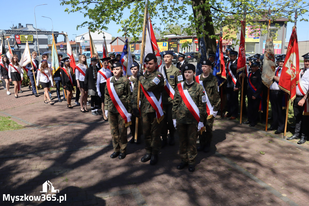 Fotorelacja: Święto Konstytucji 3 Maja w Myszkowie