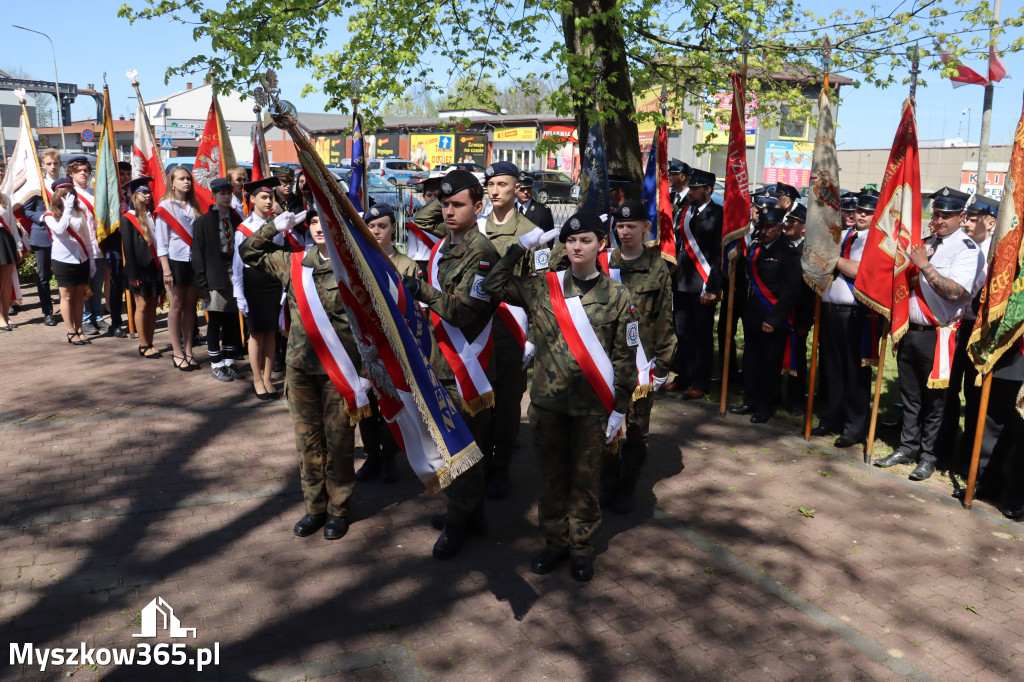 Fotorelacja: Święto Konstytucji 3 Maja w Myszkowie