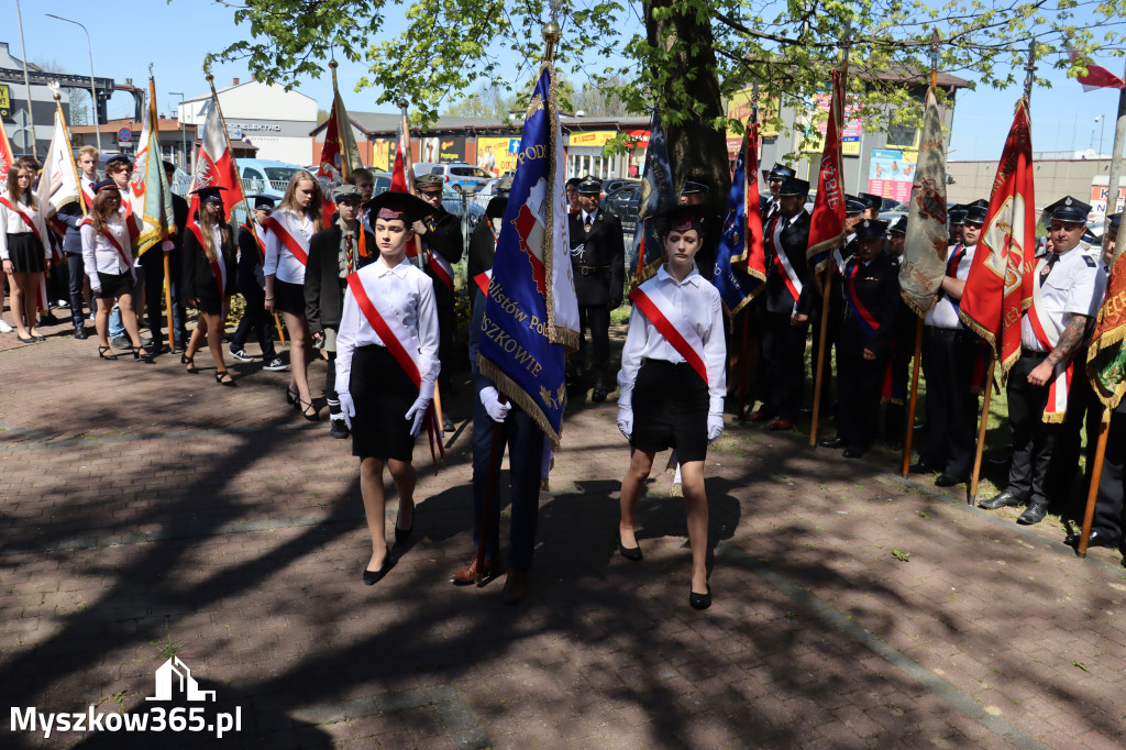 Fotorelacja: Święto Konstytucji 3 Maja w Myszkowie