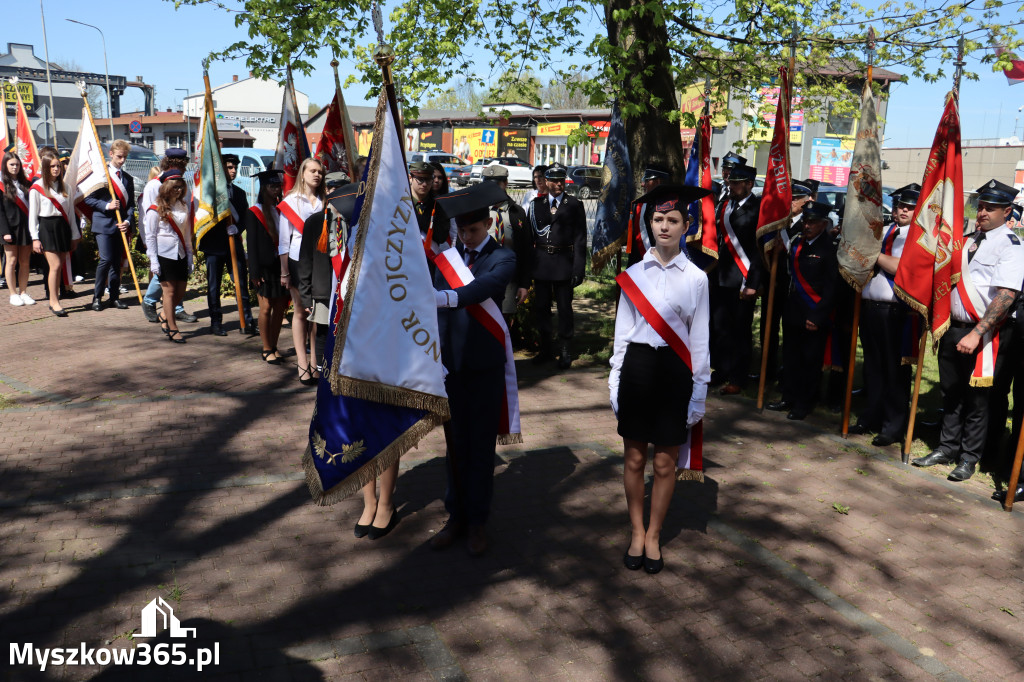 Fotorelacja: Święto Konstytucji 3 Maja w Myszkowie