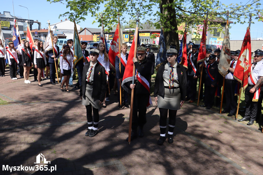 Fotorelacja: Święto Konstytucji 3 Maja w Myszkowie