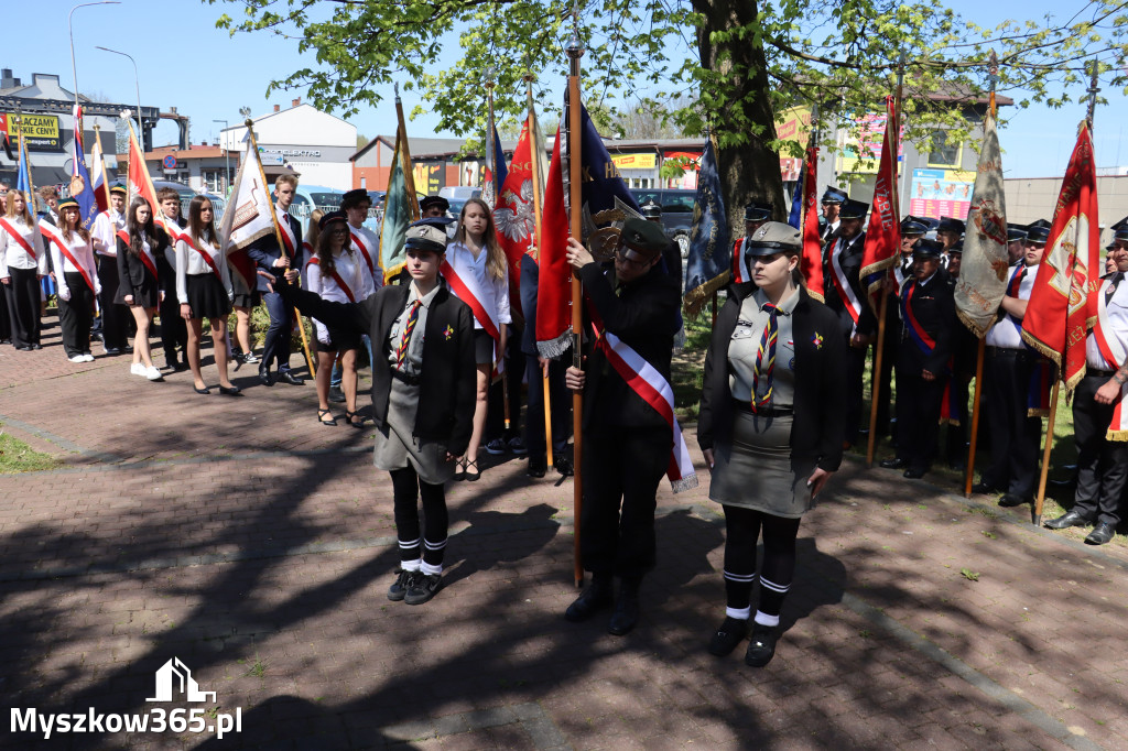 Fotorelacja: Święto Konstytucji 3 Maja w Myszkowie