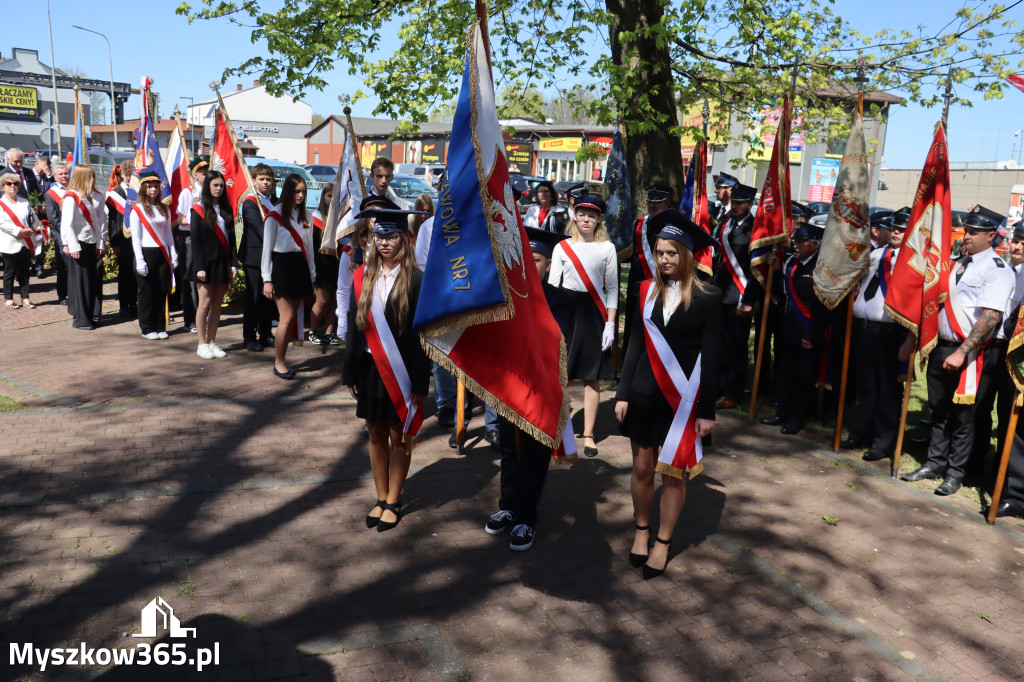 Fotorelacja: Święto Konstytucji 3 Maja w Myszkowie