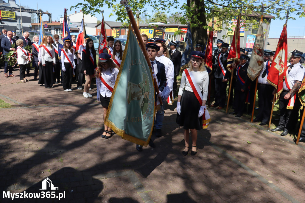 Fotorelacja: Święto Konstytucji 3 Maja w Myszkowie