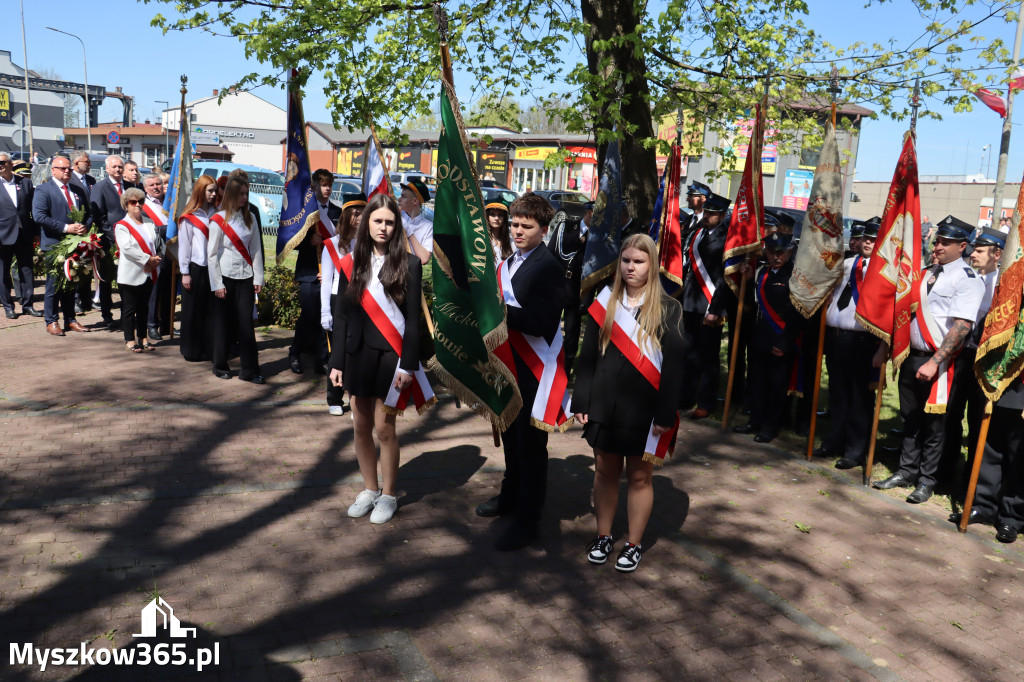 Fotorelacja: Święto Konstytucji 3 Maja w Myszkowie