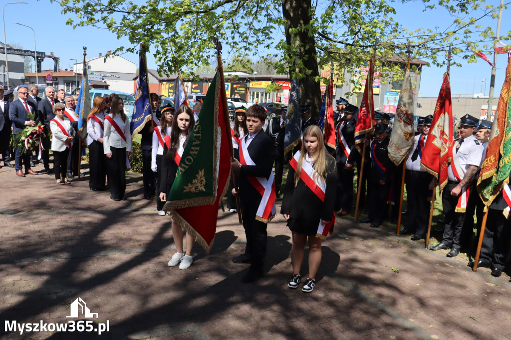 Fotorelacja: Święto Konstytucji 3 Maja w Myszkowie