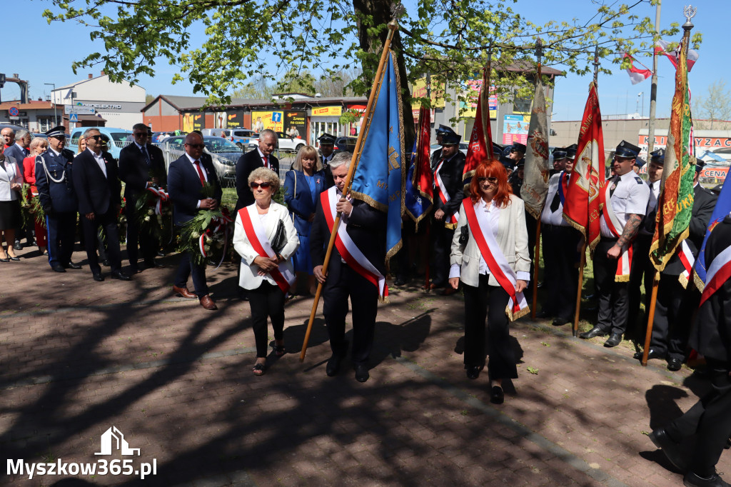 Fotorelacja: Święto Konstytucji 3 Maja w Myszkowie
