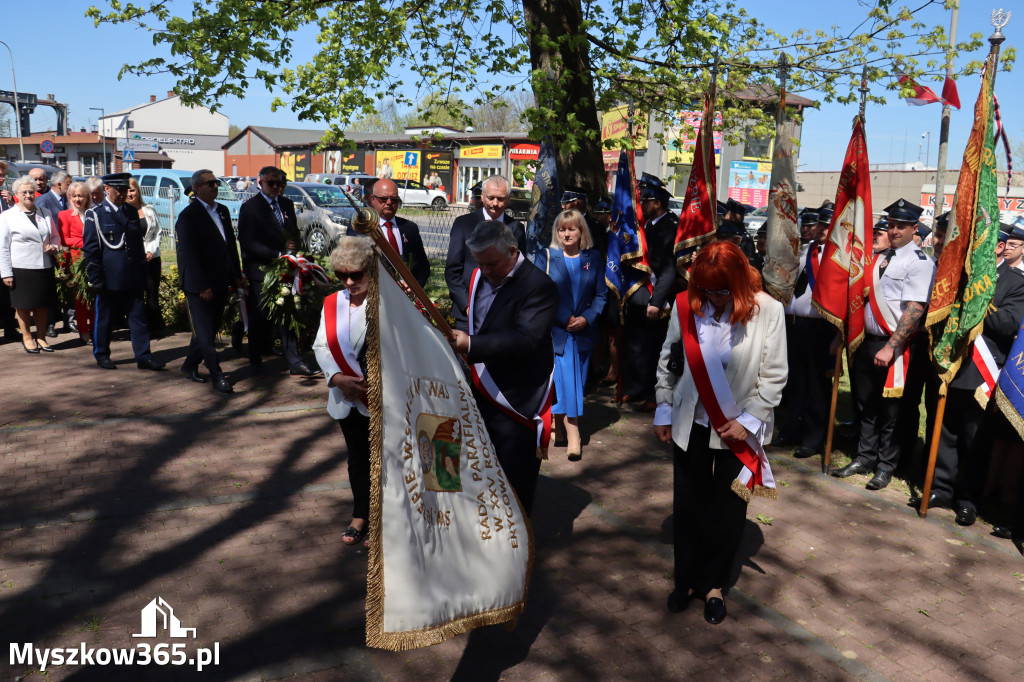 Fotorelacja: Święto Konstytucji 3 Maja w Myszkowie