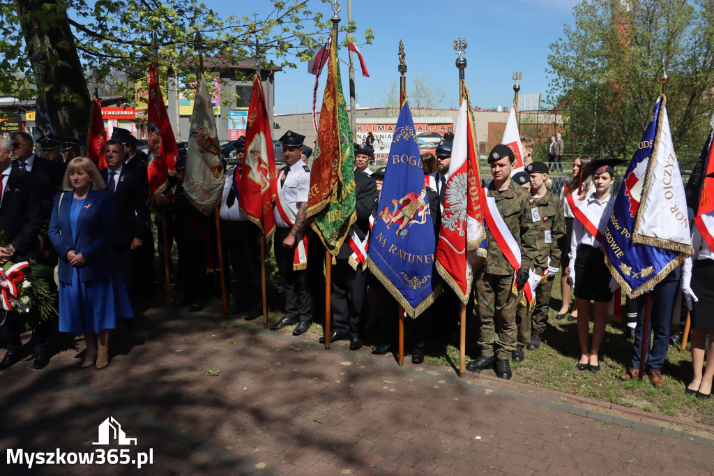Fotorelacja: Święto Konstytucji 3 Maja w Myszkowie