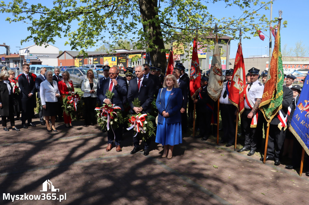 Fotorelacja: Święto Konstytucji 3 Maja w Myszkowie