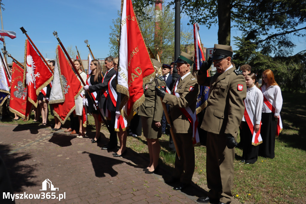 Fotorelacja: Święto Konstytucji 3 Maja w Myszkowie