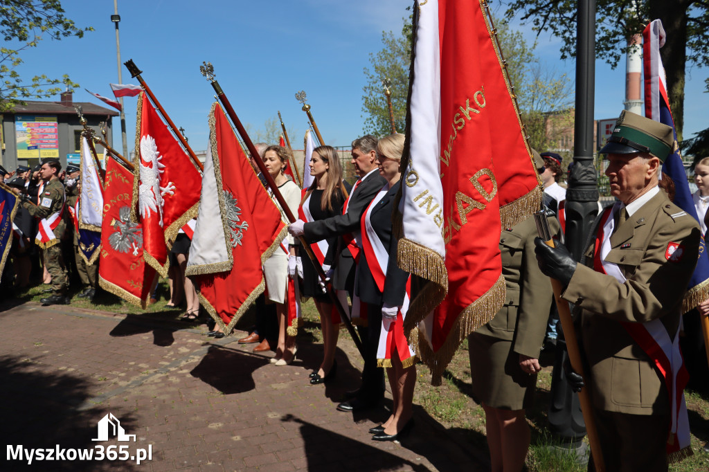 Fotorelacja: Święto Konstytucji 3 Maja w Myszkowie