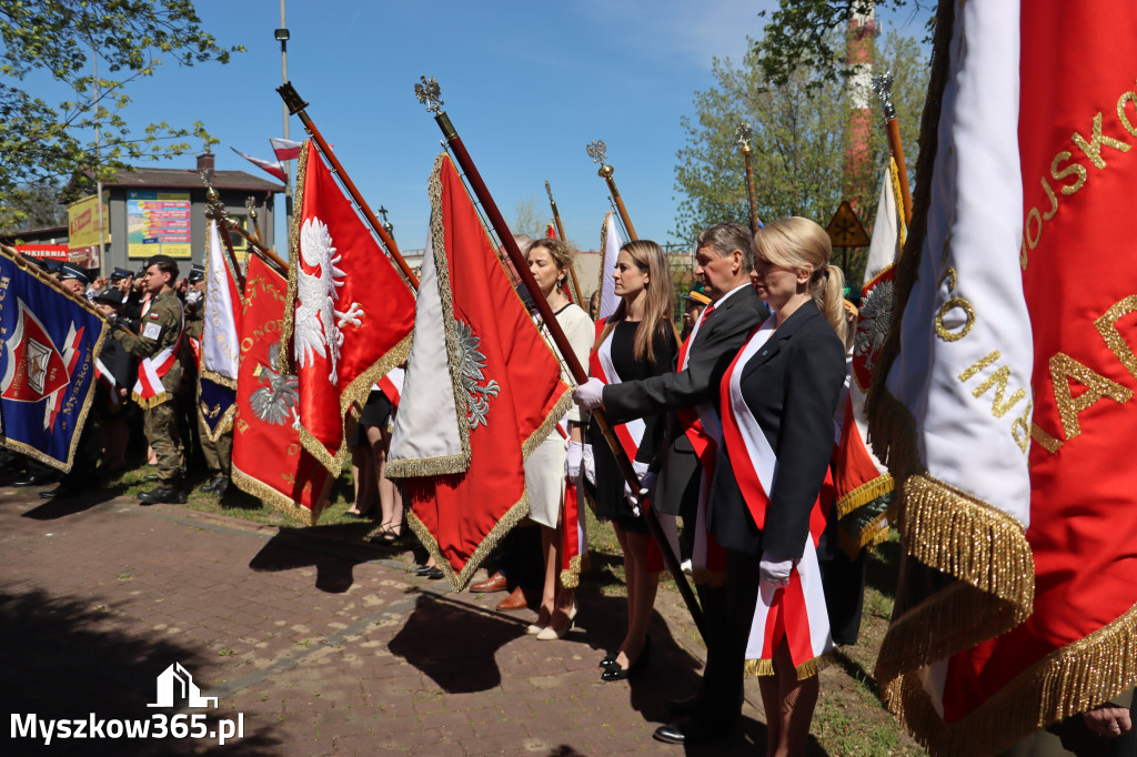 Fotorelacja: Święto Konstytucji 3 Maja w Myszkowie