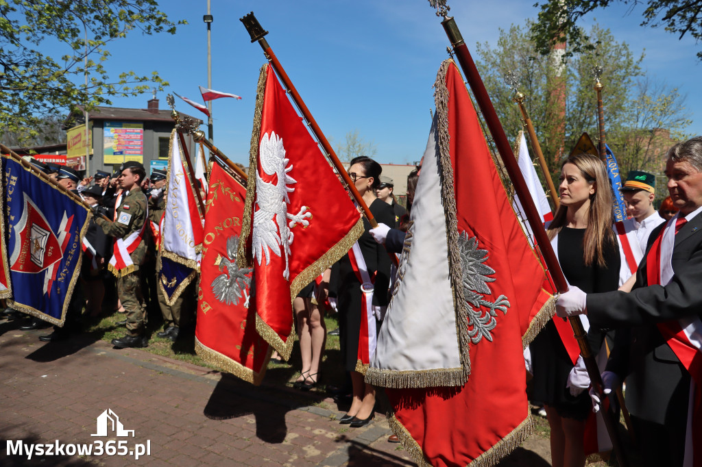 Fotorelacja: Święto Konstytucji 3 Maja w Myszkowie