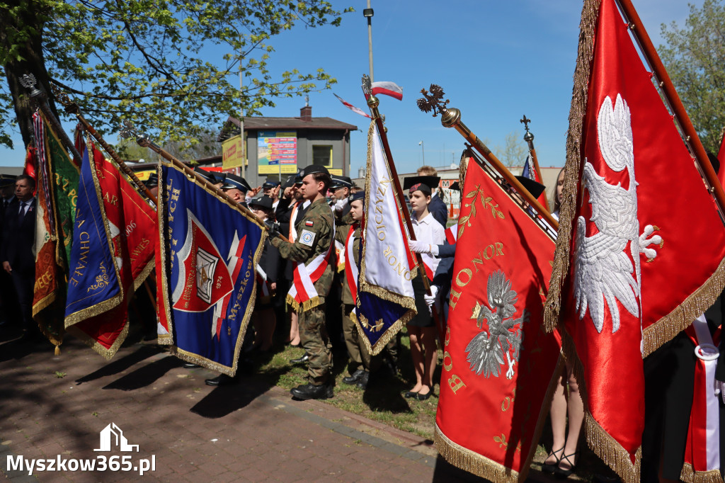 Fotorelacja: Święto Konstytucji 3 Maja w Myszkowie