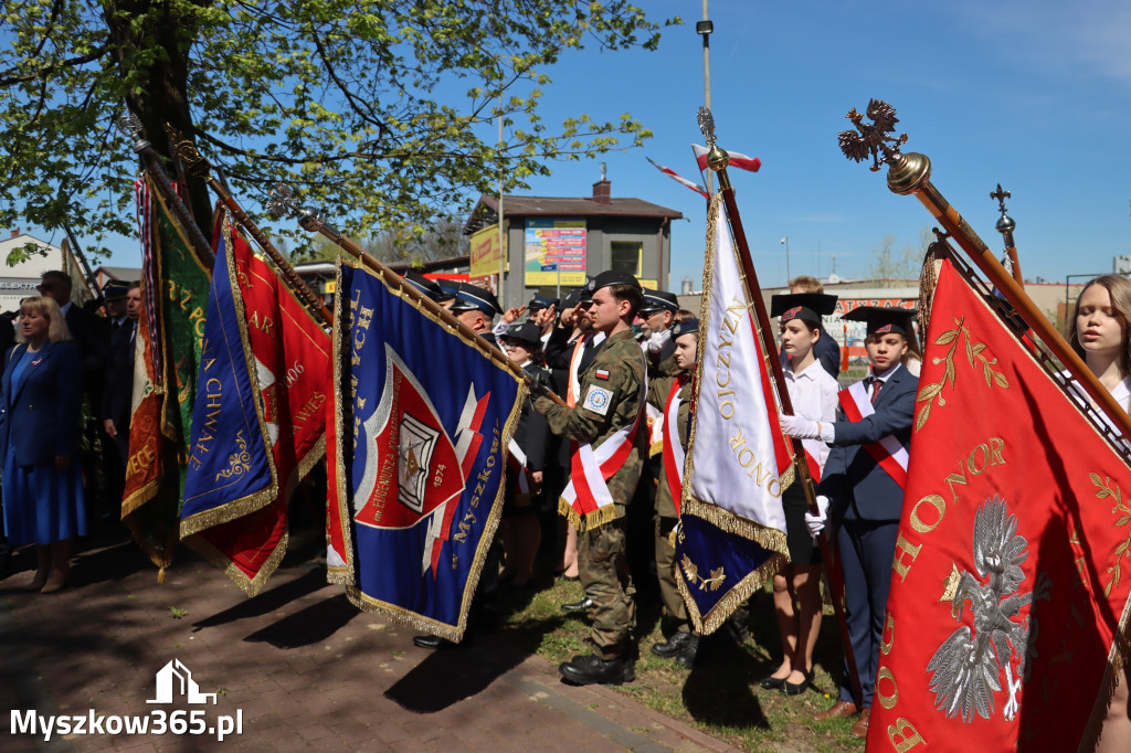 Fotorelacja: Święto Konstytucji 3 Maja w Myszkowie