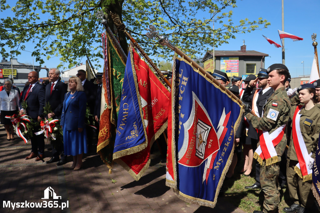 Fotorelacja: Święto Konstytucji 3 Maja w Myszkowie
